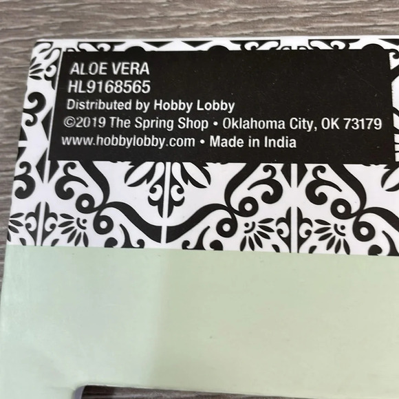 NWT bundle of 2 The Spring Shop Boho Table Runners and 1 Placemat Aloe Vera - Picture 8 of 11